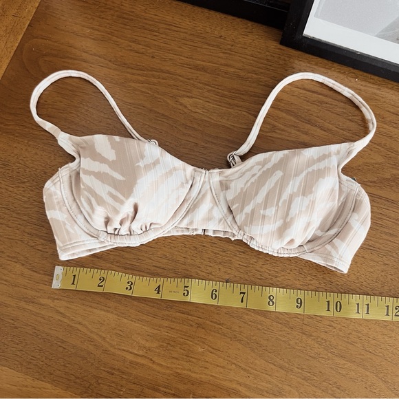 NEUTRAL PRINT TWO PIECE BIKINI SET #0342 - Picture 11 of 12